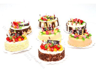 (image for) Miniature Birthday Cake (1/pkg)