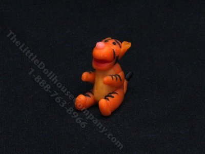 (image for) Miniature Tigger Figurine for Dollhouses