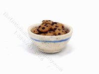 (image for) Miniature Bowl of Chocolate Chip Cookies