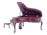 (image for) Miniature Grand Piano for Dollhouses