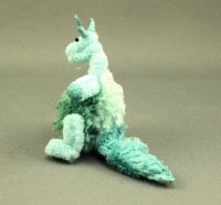 (image for) Dollhouse Scale Model Turquoise Dino