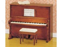 (image for) Miniature Upright Piano with Stool Kit