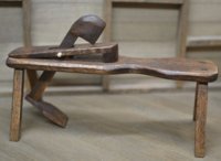(image for) Handmade Miniature Carpenter's Shaving Horse
