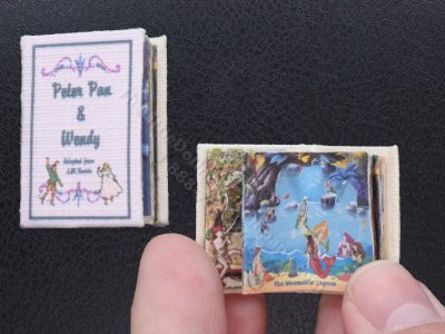 (image for) Miniature Pop-Up Book: Peter Pan and Wendy