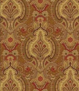 (image for) Wallpaper - Paisley 3 - Red