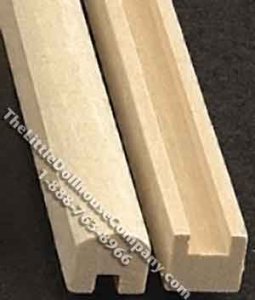 (image for) Porch Railing Set for Dollhouse Scale Models (2 sets/pkg)