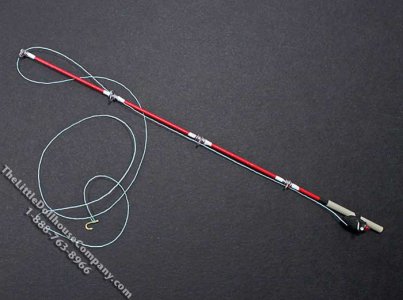 (image for) Miniature Spinning Fishing Rod for Dollhouses