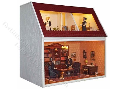 (image for) Mini Mundus Module Box House w/ Top Floor and Studio Window