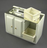 (image for) Kitchen or Laundry Sink with Baskets