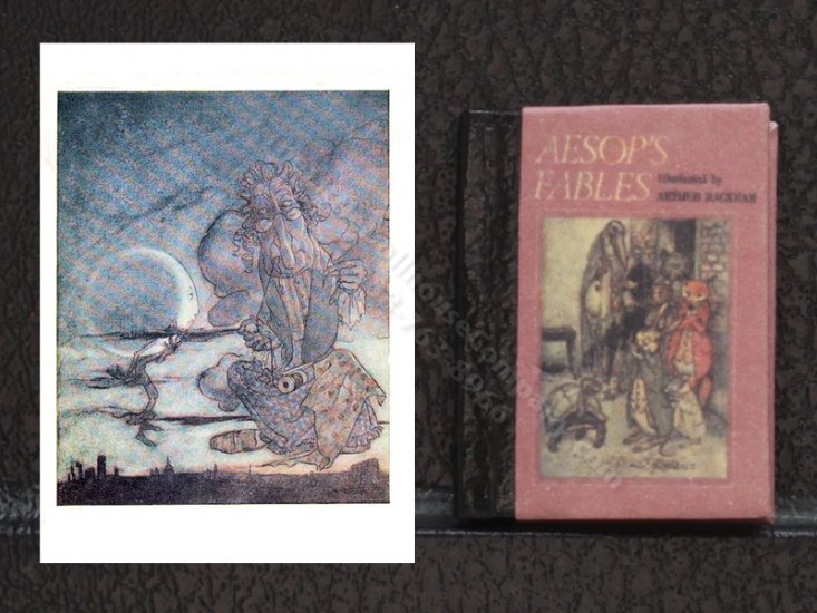 (image for) Miniature Book: 'Aesop's Fables'