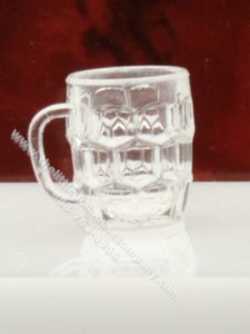 (image for) Dollhouse Scale Model Dimpled Beer Mug