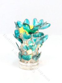 (image for) Miniature Battery Operated Hand-Dipped Petal Lamp