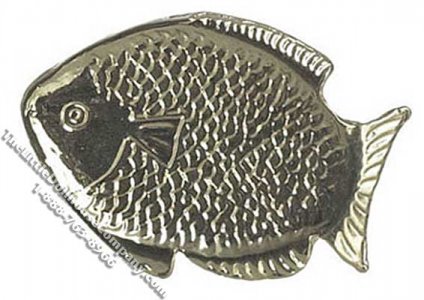 (image for) Miniature Metal Fish Tray for Dollhouses