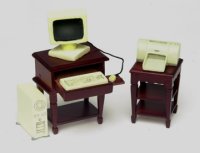 (image for) Computer Desk Set with Computer & Printer
