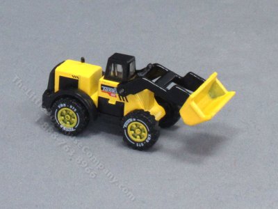 (image for) Miniature Tonka Bulldozer for Dollhouses
