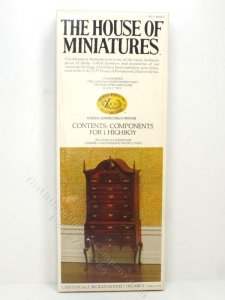 (image for) Miniature As-Is Unfinished Split-Bonnet Highboy