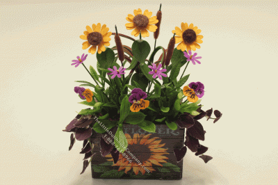 (image for) Miniature Dressed Box, Mini Creations by Judy