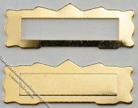 (image for) Miniature Mail Slot for Dollhouse Scale Models, 1 set/pkg.