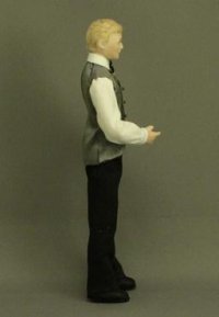 (image for) Man Doll with Bow Tie by Patsy Thomas