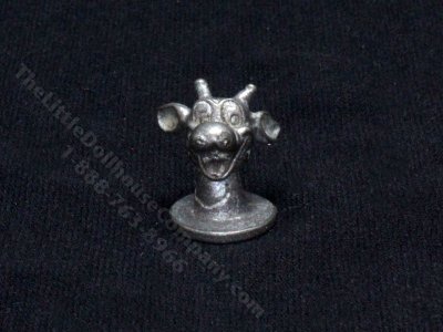 (image for) Miniature Pewter Giraffe Head for Dollhouses