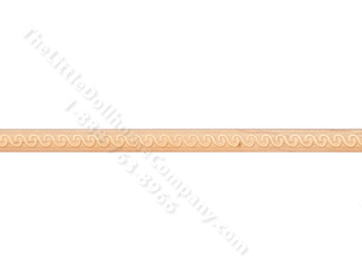 (image for) Waves Laser Trim Molding for Dollhouses (3 Pieces)
