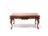 (image for) Miniature 7 Pc. Walnut Dining Set