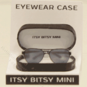 (image for) Miniature Black Aviator Sunglasses with Case