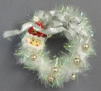 (image for) Christmas Wreath with Santa