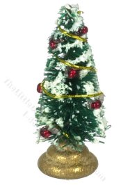 (image for) Miniature 2" Christmas Tree Decoration for Dollhouses