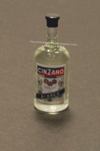 (image for) Dollhouse Scale Model Replica Cinzano-Bianco Vermouth