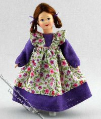 (image for) Dora Flexible Girl Doll by Erna Meyer for Dollhouses