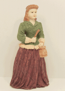 (image for) 1/12 Scale Sarah Resin Doll for Dollhouses