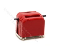 (image for) Miniature Toaster for Dollhouses - Red