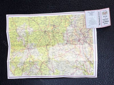 (image for) Miniature Map of The Potteries & Crewe for Dollhouses