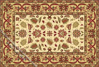 (image for) Miniature Large Sized Traditional Rug for Dollhouses