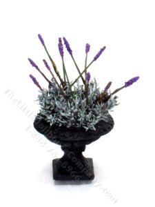 (image for) Miniature Handcrafted Planted Urn for Dollhouses