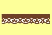 (image for) Gingerbread Trim (B) for Dollhouse 1/12 Scale Models