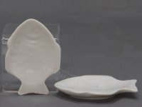 (image for) Miniature White Ceramic Fish Dish