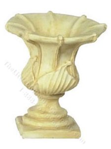 (image for) Miniature Cesar's Urn, Tan for Dollhouses