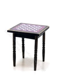 (image for) Vintage Miniature Chess Table