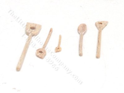 (image for) Miniature Wooden Utensils
