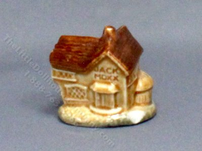 (image for) As-Is Miniature Ceramic Tavern Figurine for Dollhouses