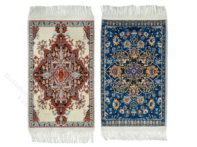 (image for) Dollhouse Scale Model Pair of Turkish Carpet