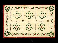 (image for) Miniature Handmade Painted Carpet