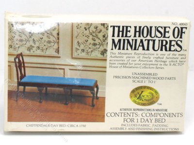 (image for) Miniature Unfinished Daybed Kit