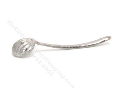 (image for) Miniature Silver Shell Ladle for Dollhouses
