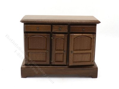 (image for) Miniature Walnut Buffet Table