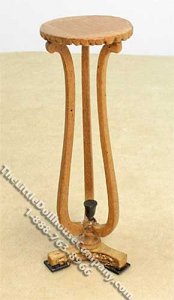(image for) Miniature Bell Shaped Plant Stand for Dollhouses