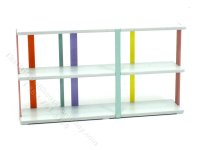 (image for) Miniature Multi-Coloured Shelving Unit by PRD Miniatures