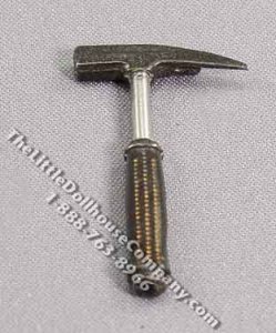 (image for) Dollhouse Scale Model Claw Hammer